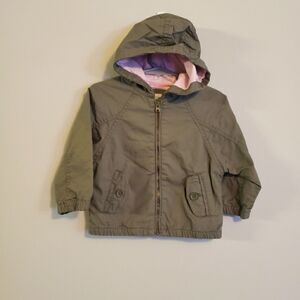 LITTLE 77 BY AMERICAN EAGLE OLIVE GREEN JACKET
